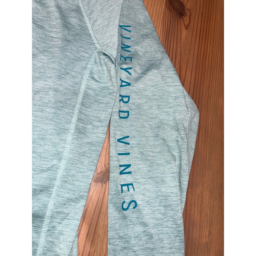 Vineyard Vines Mens Performance Hoodie Seafoam Green Marlin Graphic Size M - Picture 4 of 8